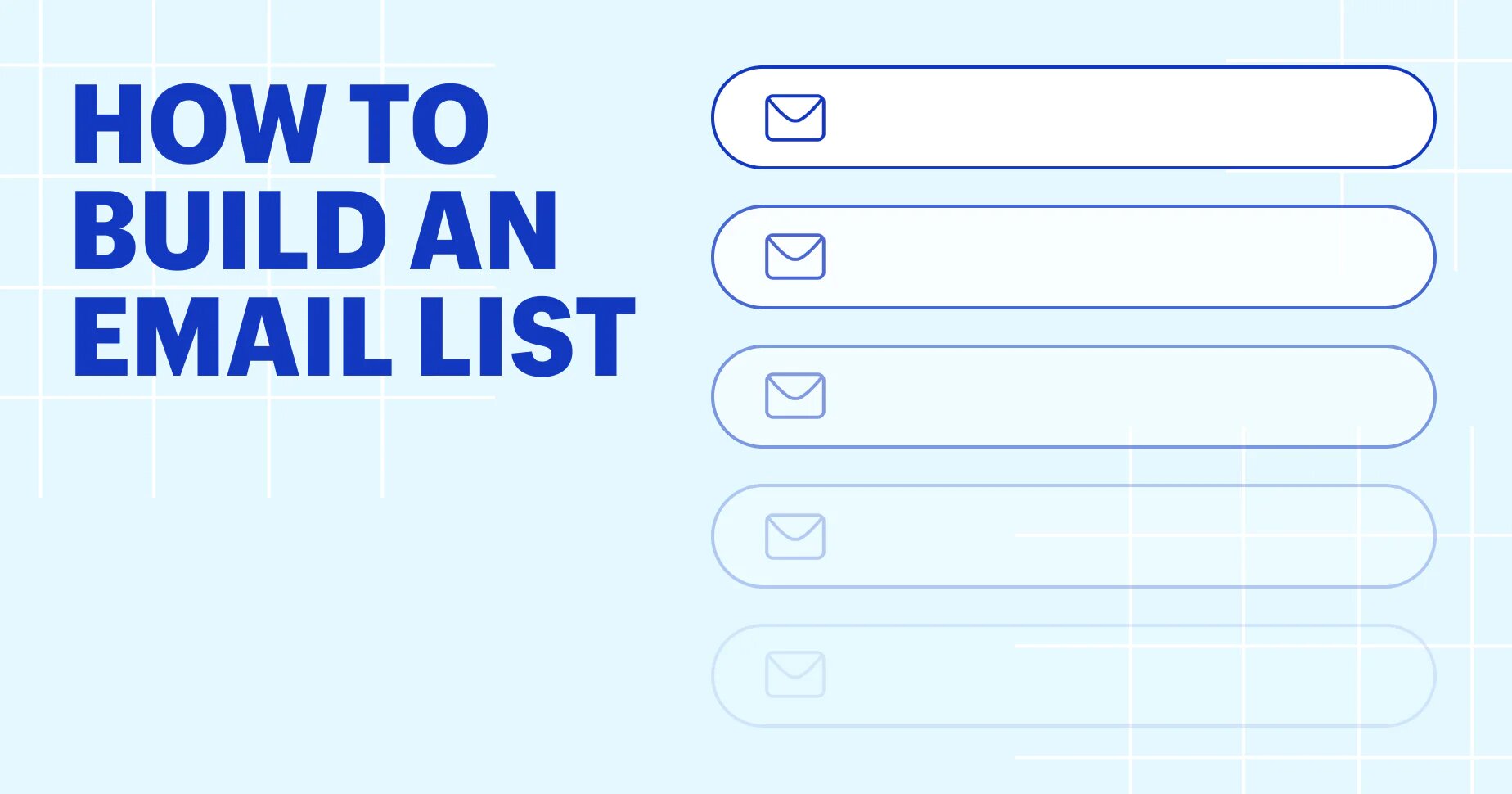 How to build an engaged email list